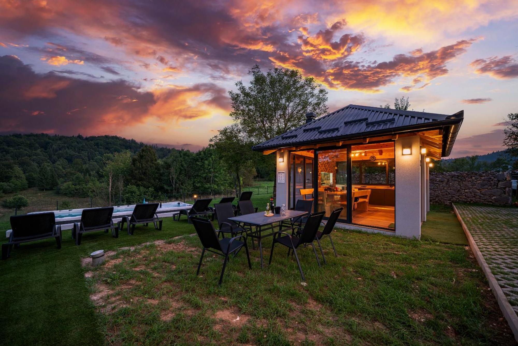Plitvice House Angelina Villa Saborsko Luaran gambar