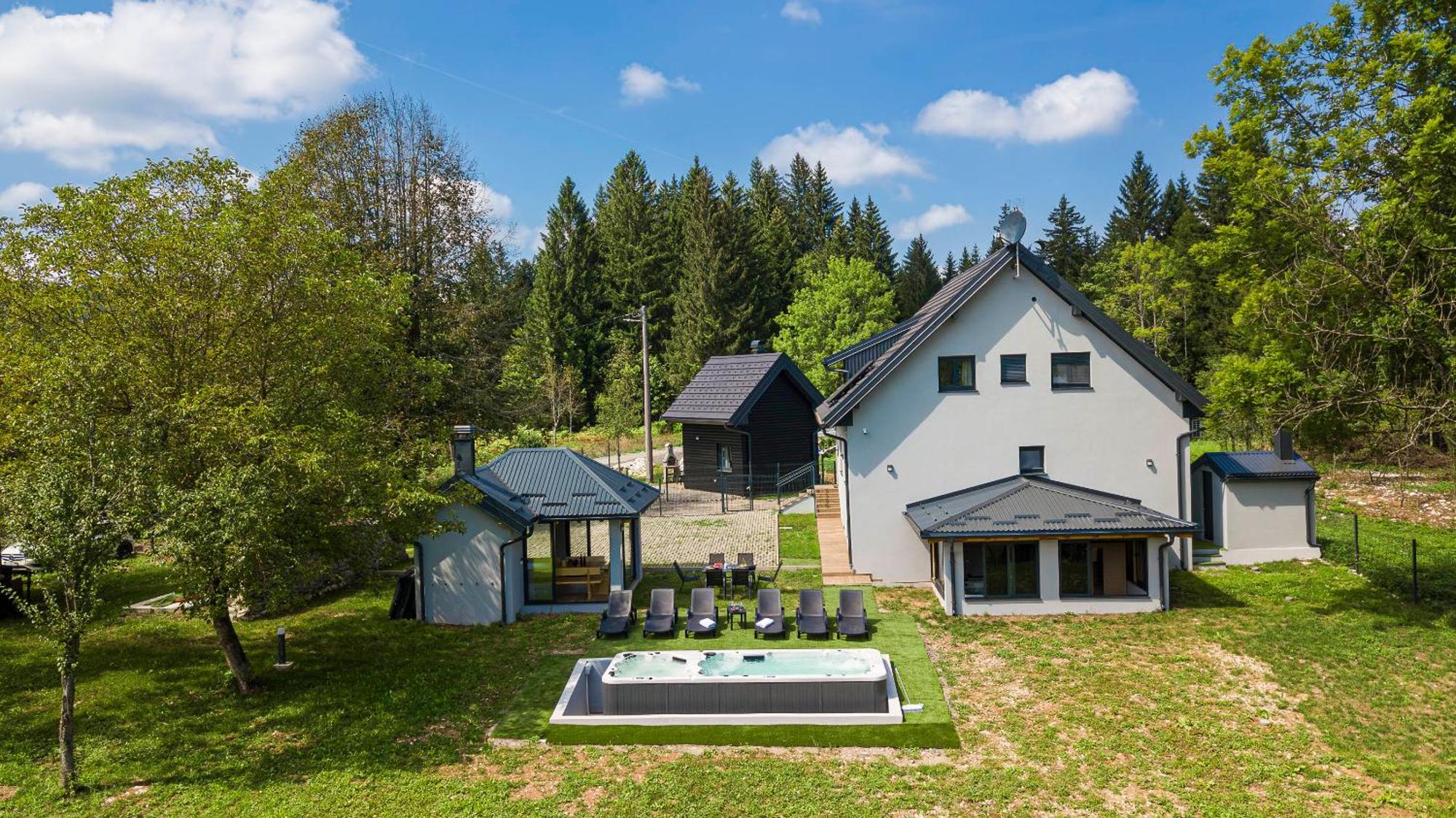 Plitvice House Angelina Villa Saborsko Luaran gambar