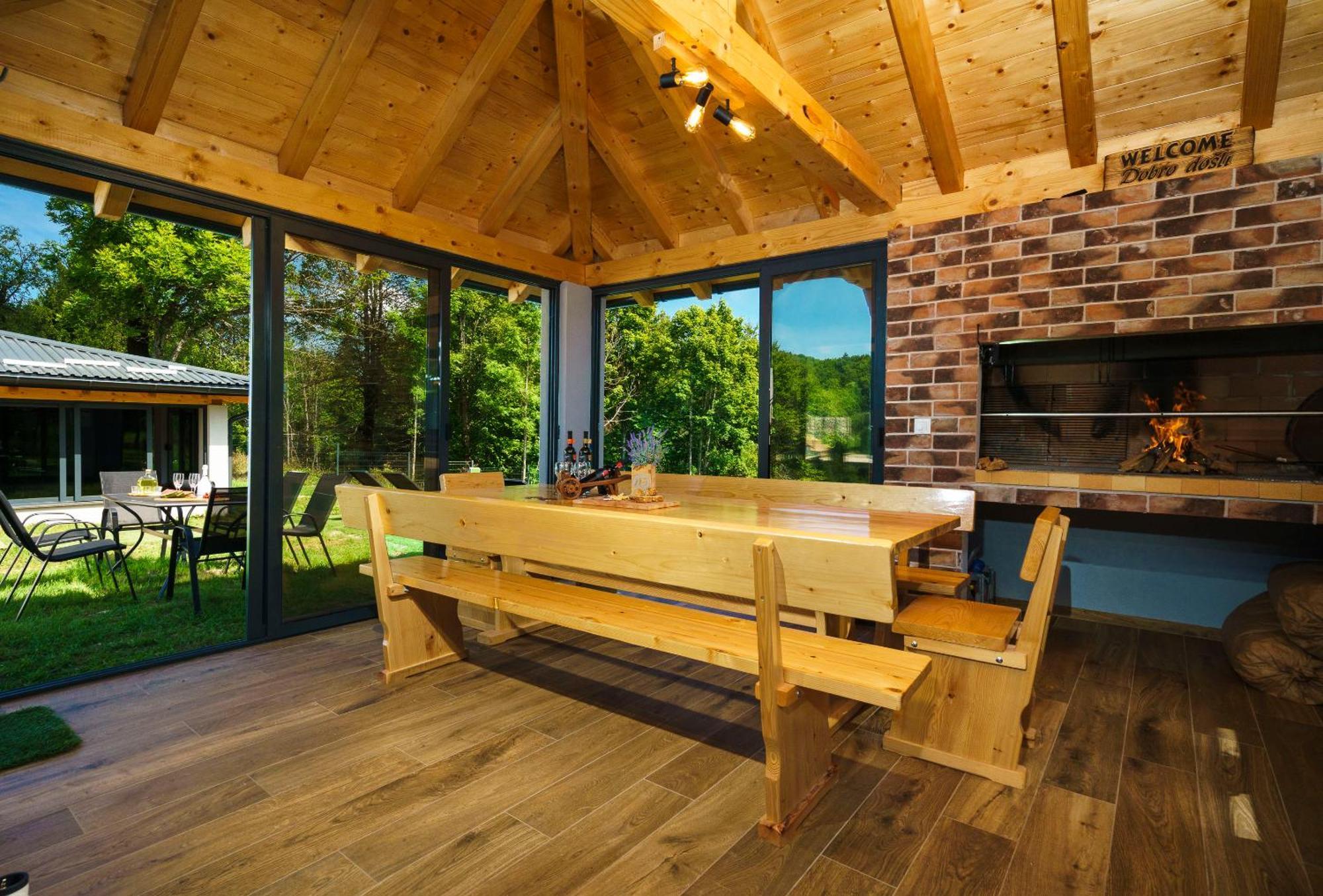 Plitvice House Angelina Villa Saborsko Luaran gambar